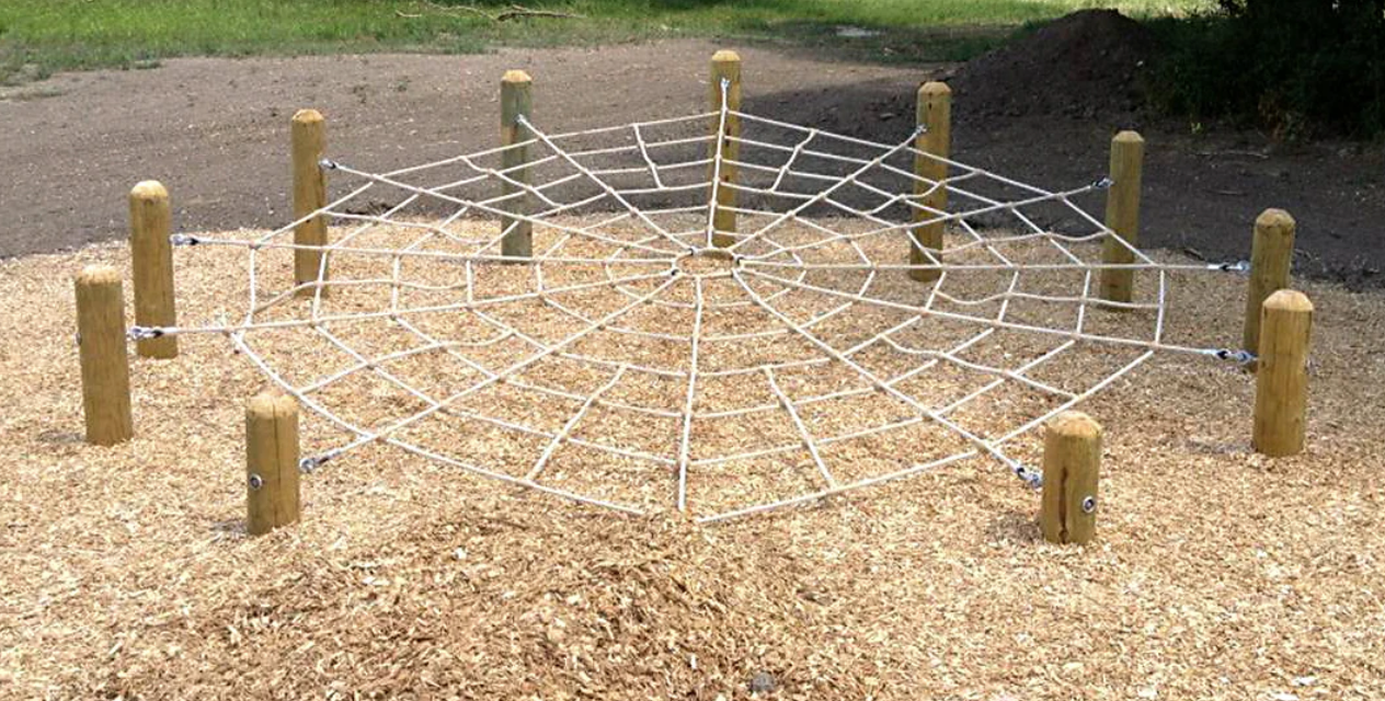 Web Rope Challenger- Spider Web Rope (no top netting) – Farmtasticfun