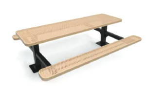 Rectangular Double Pedestal Table