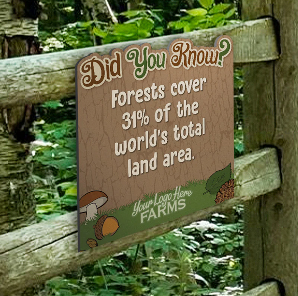 Forest Trivia Trail (10 fact panels) – Farmtasticfun