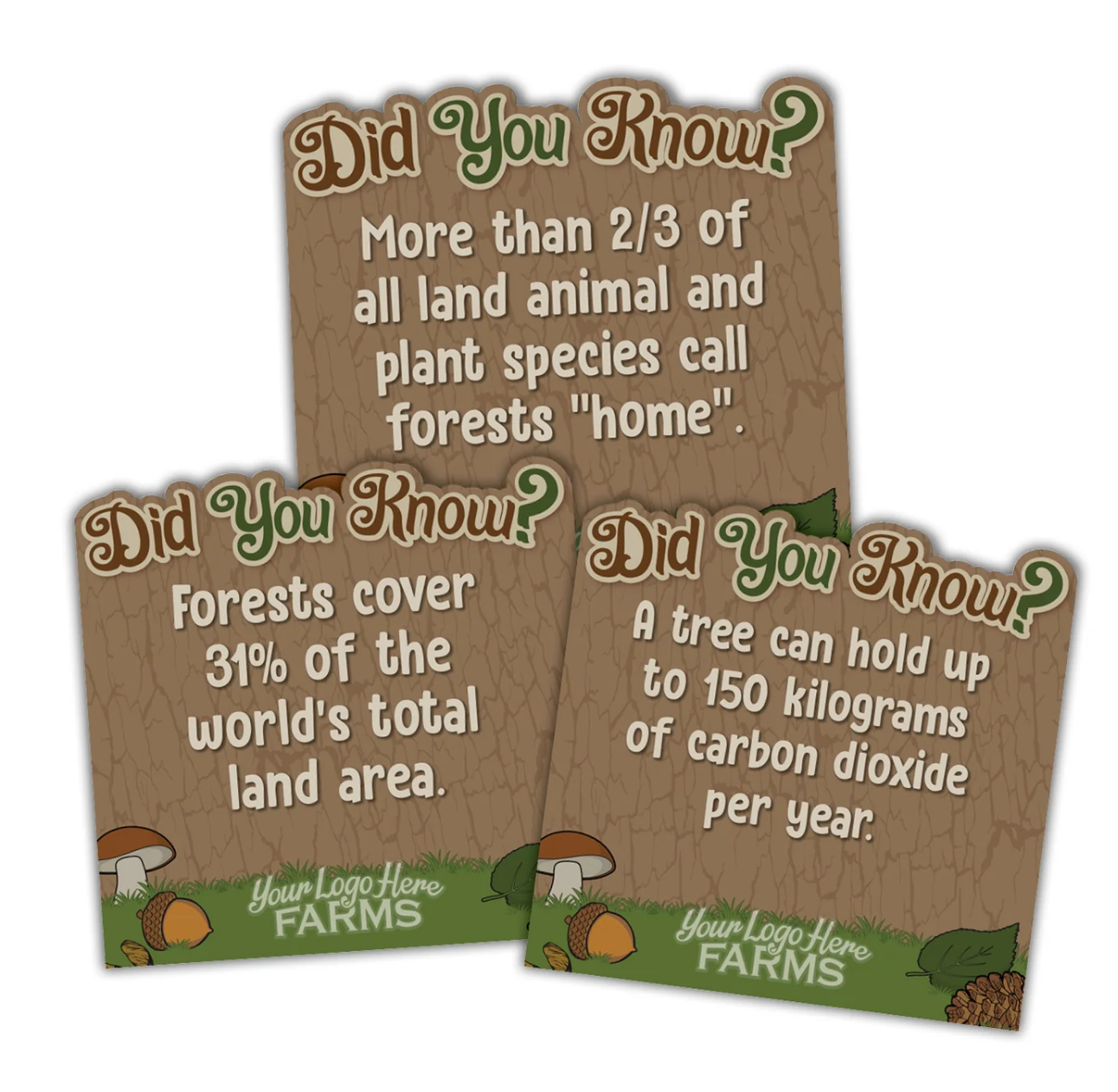 Forest Trivia Trail (10 fact panels) – Farmtasticfun
